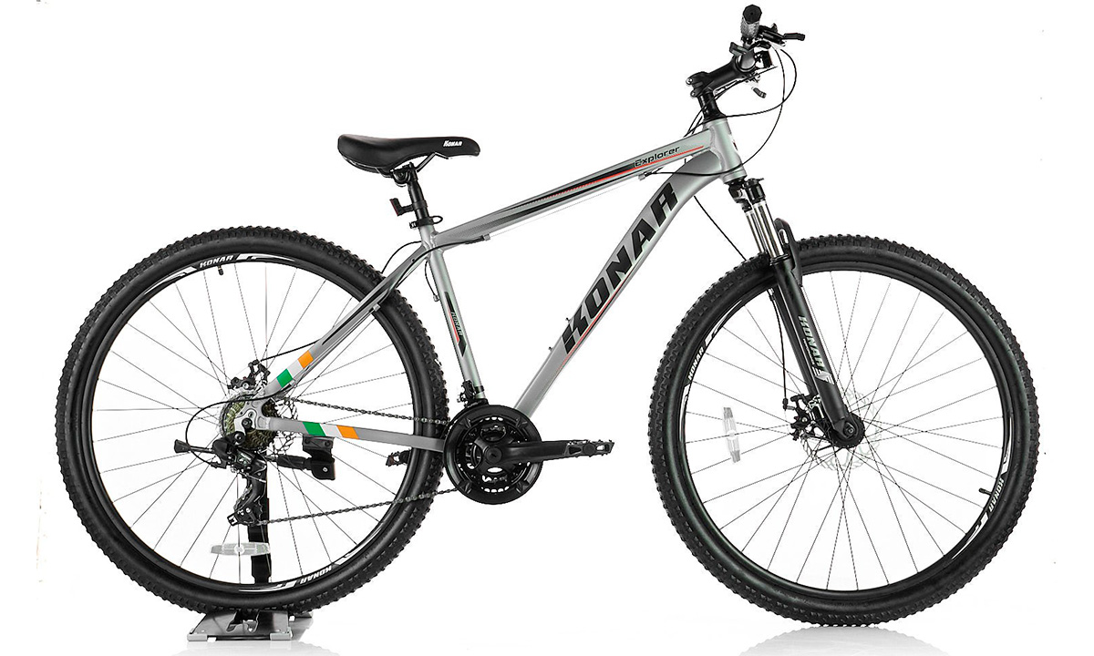 Фотография Велосипед KONAR KA Explorer 29" размер L рама 19 2021 Серо-черный